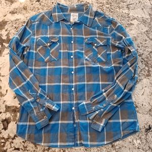 44MM Legendary Workwear by Legendary Goods Plaid Shirt XL